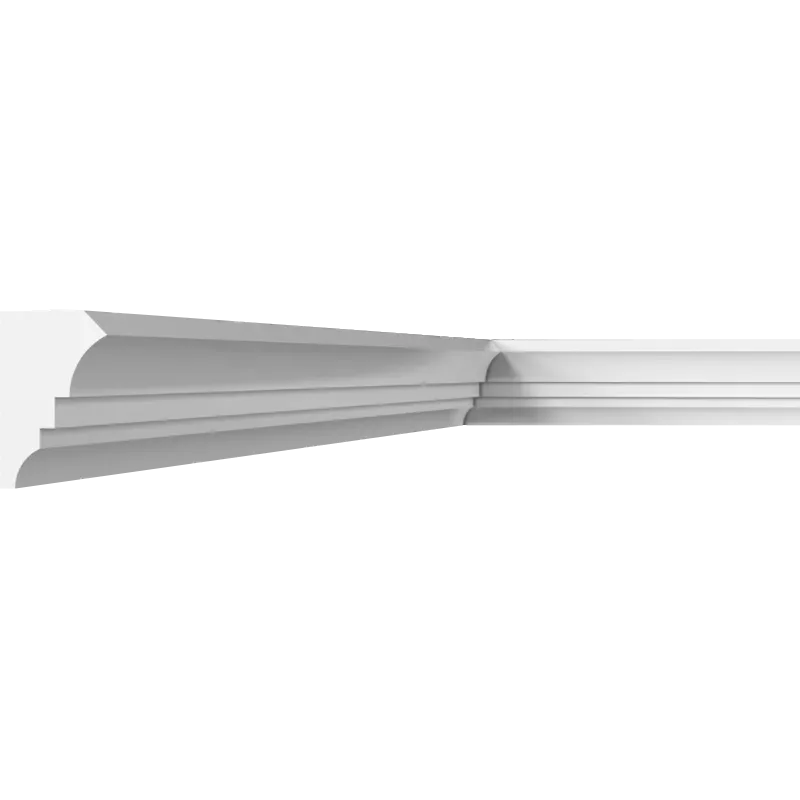 Профильные карнизы 36x22 мм, гладкий