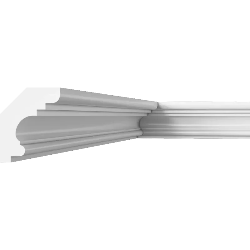 Профильные карнизы 100x84 мм, гладкий