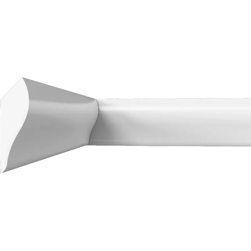Профильные карнизы 92x29 мм, гладкий