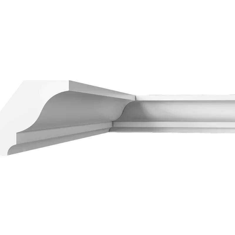 Профильные карнизы 64x61 мм, гладкий
