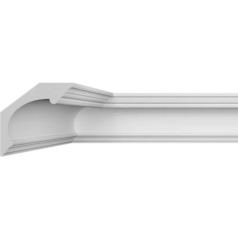 Профильные карнизы 115x115 мм, гладкий