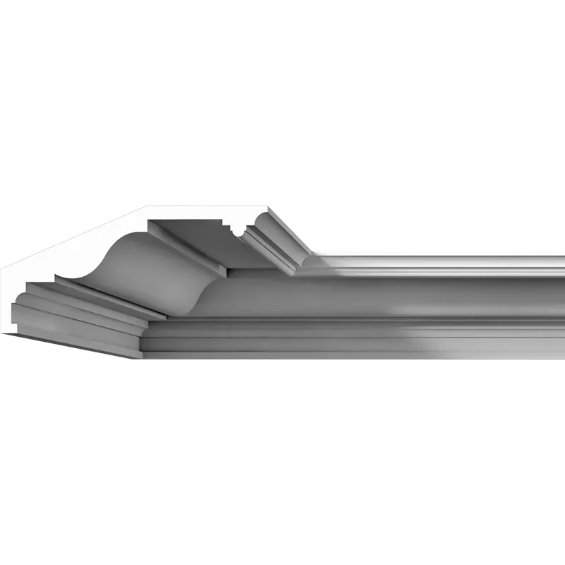 Профильные карнизы 57x120 мм, гладкий