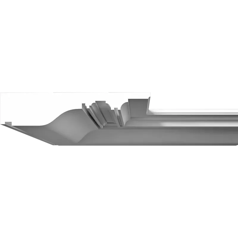 Профильные карнизы 70x320 мм, гладкий