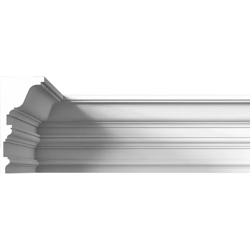 Профильные карнизы 180x82 мм, гладкий