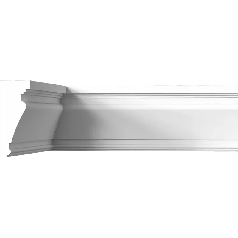 Профильные карнизы 167x67 мм, гладкий