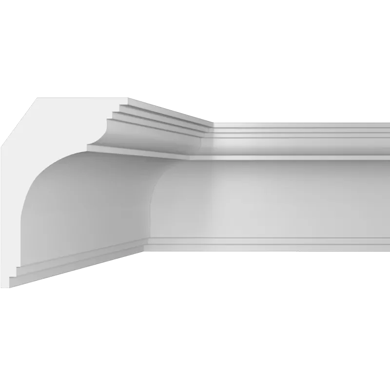 Профильные карнизы 135x90 мм, гладкий