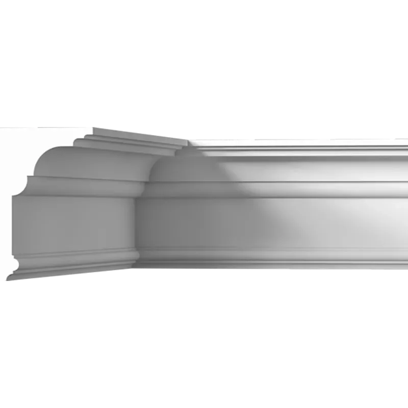 Профильные карнизы 133x85 мм, гладкий