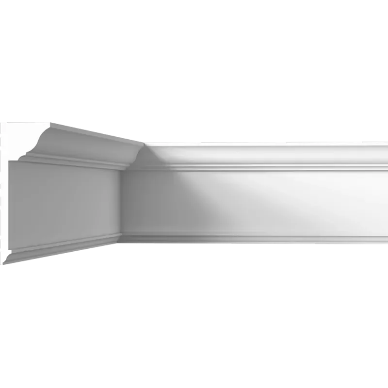 Профильные карнизы 103x37 мм, гладкий