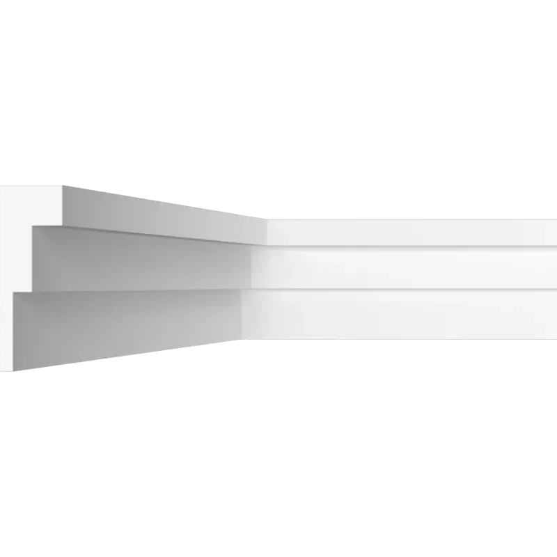 Профильные карнизы 185x61 мм, гладкий