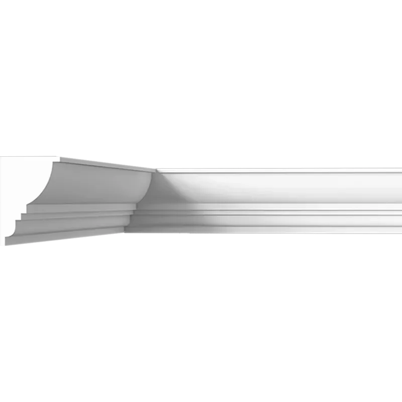 Профильные карнизы 58x38 мм, гладкий