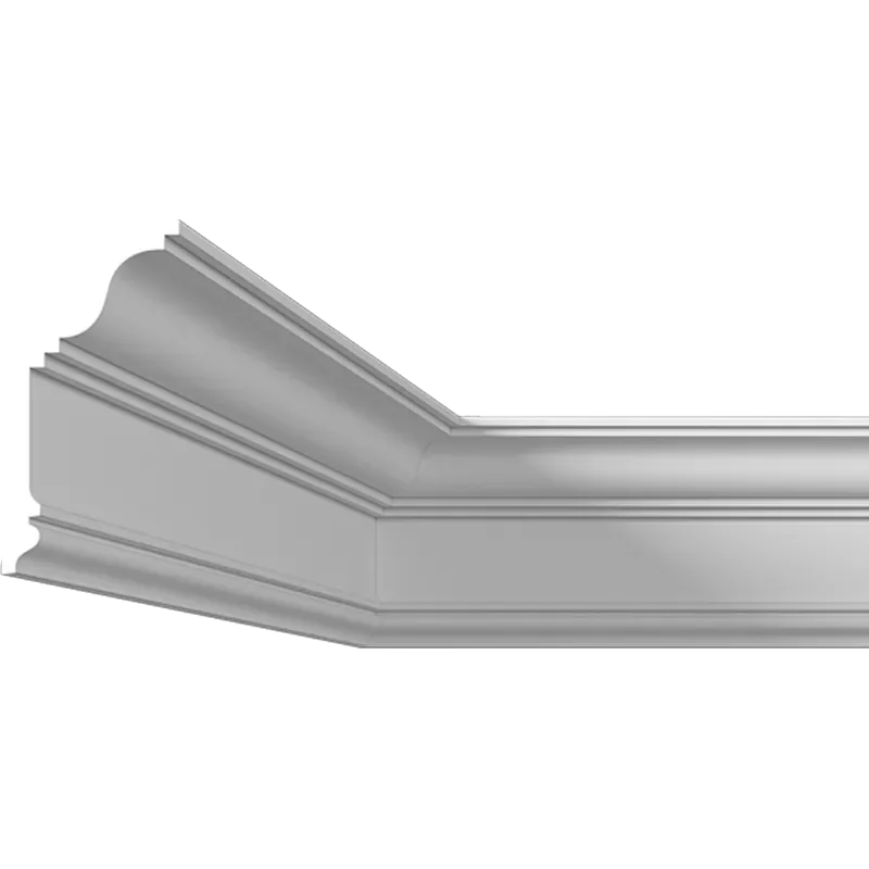Профильные карнизы 120x60 мм, гладкий