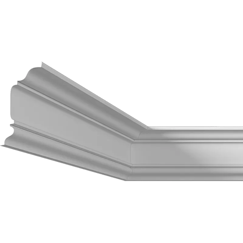 Профильные карнизы 80x40 мм, гладкий