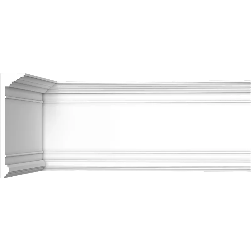 Профильные карнизы 252x60 мм, гладкий