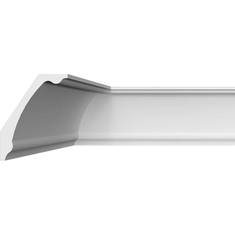 Профильные карнизы 128x100 мм, гладкий