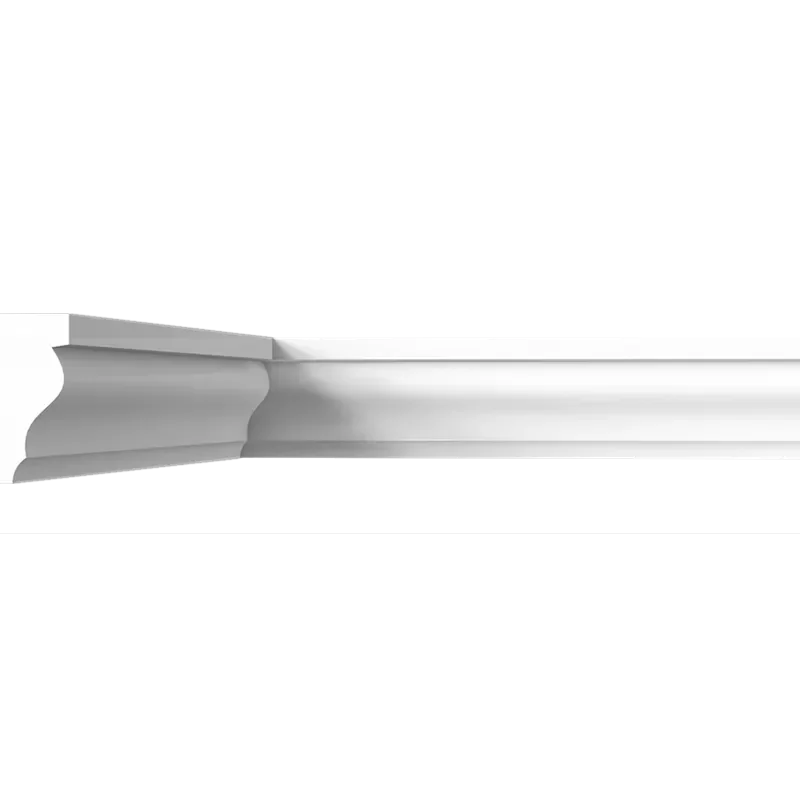 Профильные карнизы 55x23 мм, гладкий