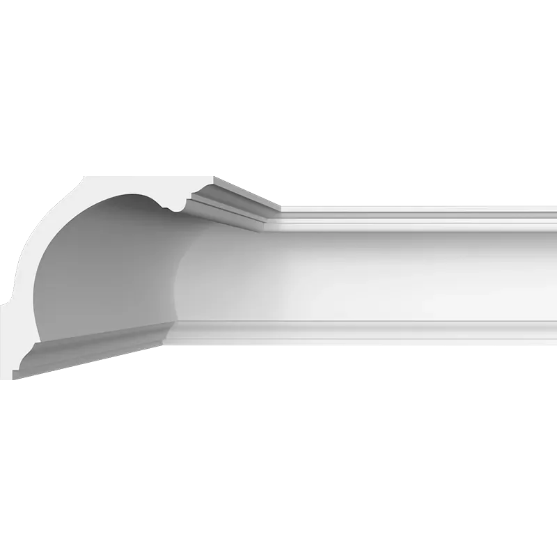 Профильные карнизы 158x165 мм, гладкий