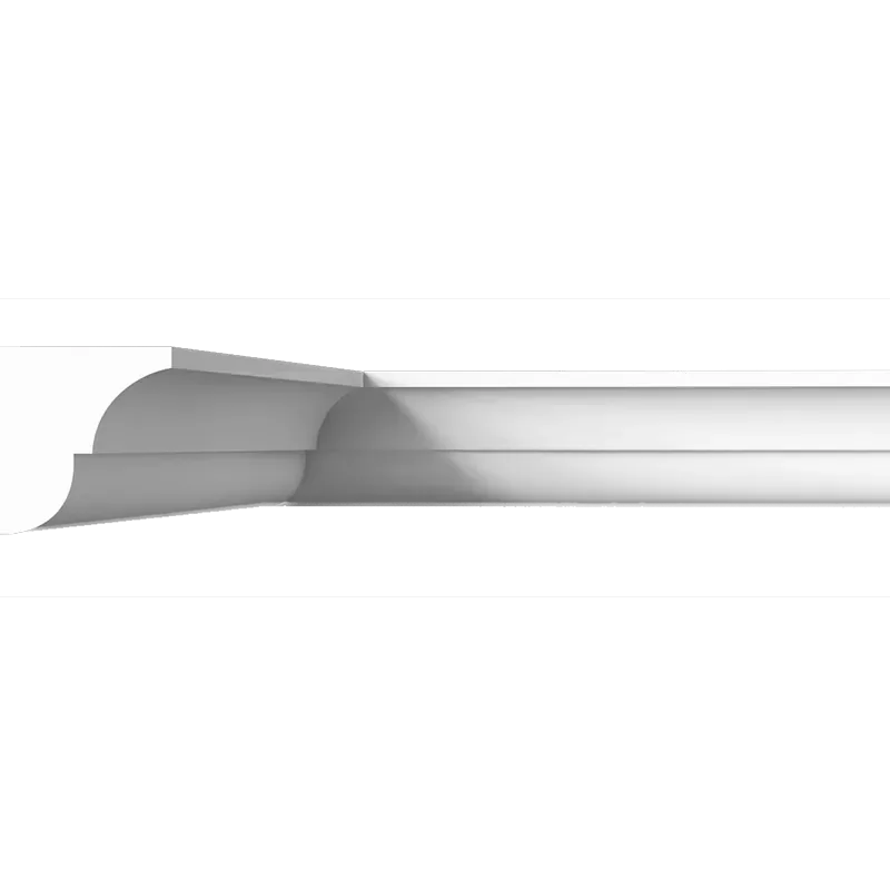 Профильные карнизы 54x30 мм, гладкий