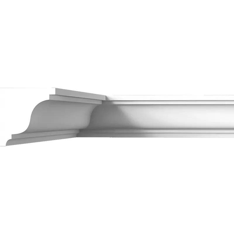 Профильные карнизы 60x58 мм, гладкий