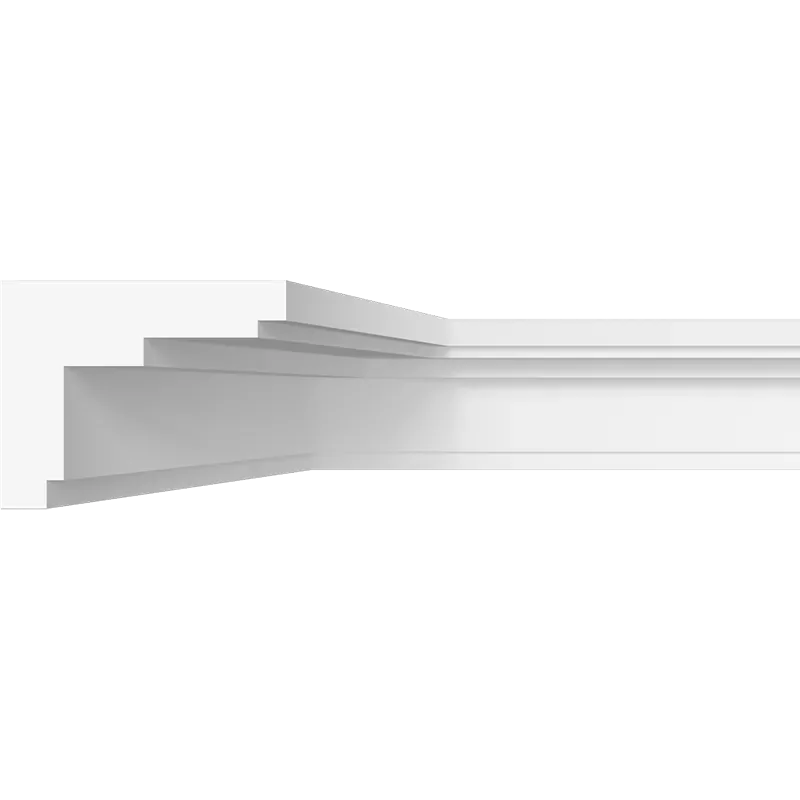Профильные карнизы 40x50 мм, гладкий