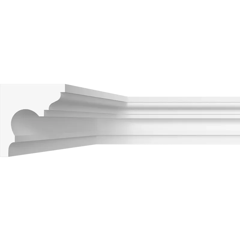 Профильные карнизы 45x40 мм, гладкий