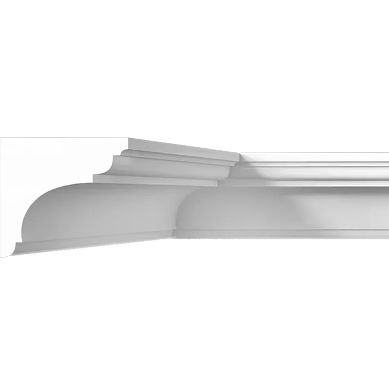 Профильные карнизы 55x60 мм, гладкий
