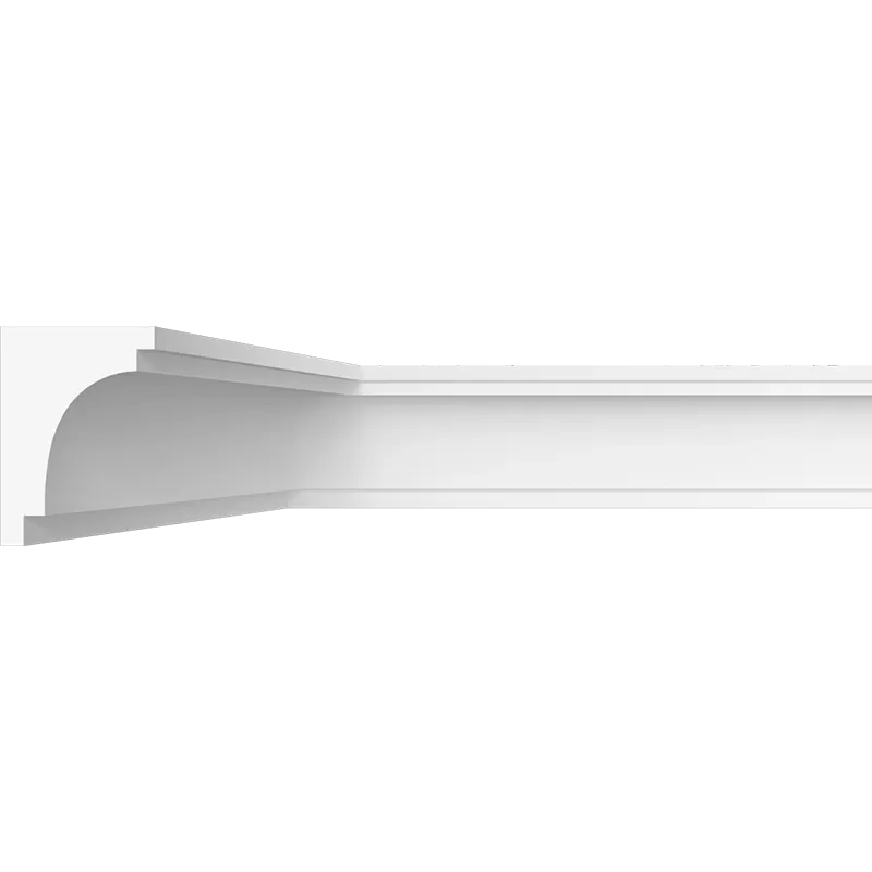 Профильные карнизы 50x35 мм, гладкий