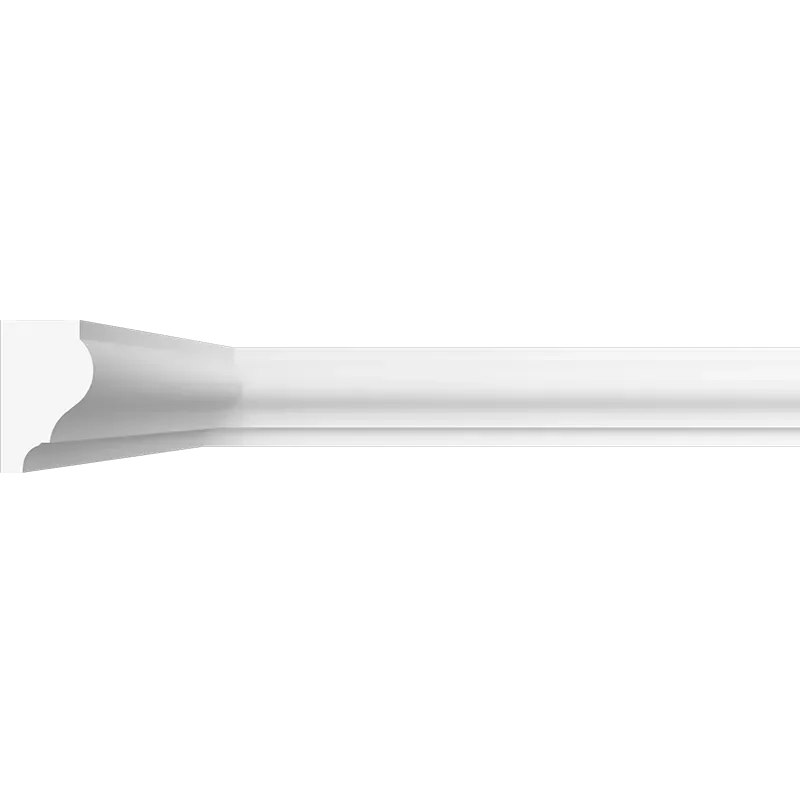 Профильные карнизы 56x34 мм, гладкий