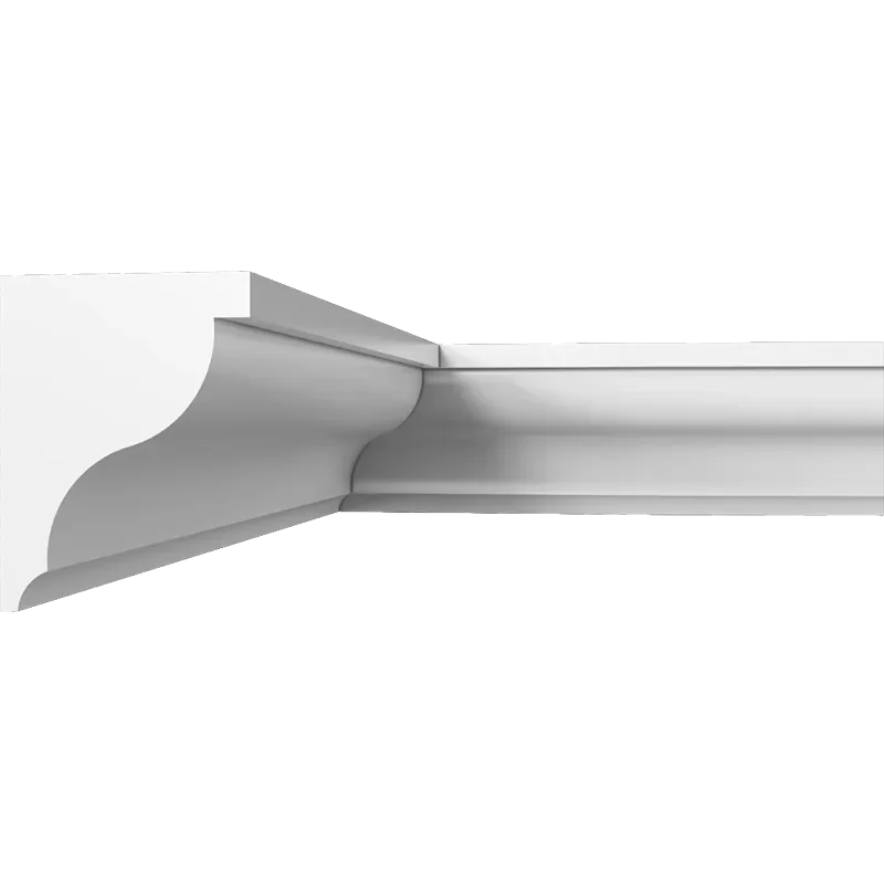 Профильные карнизы 90x69 мм, гладкий