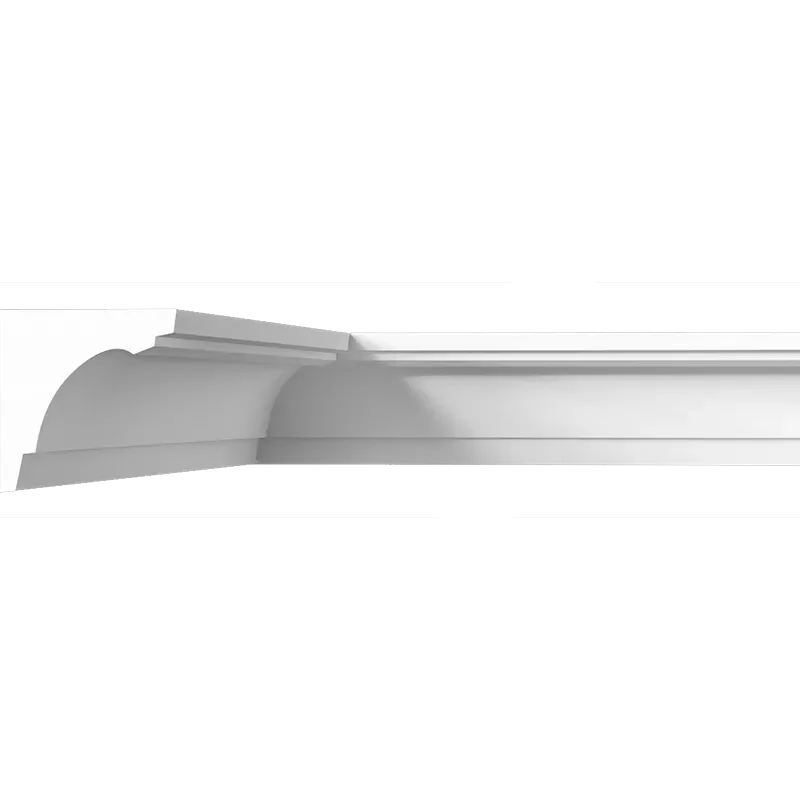 Профильные карнизы 56x55 мм, гладкий