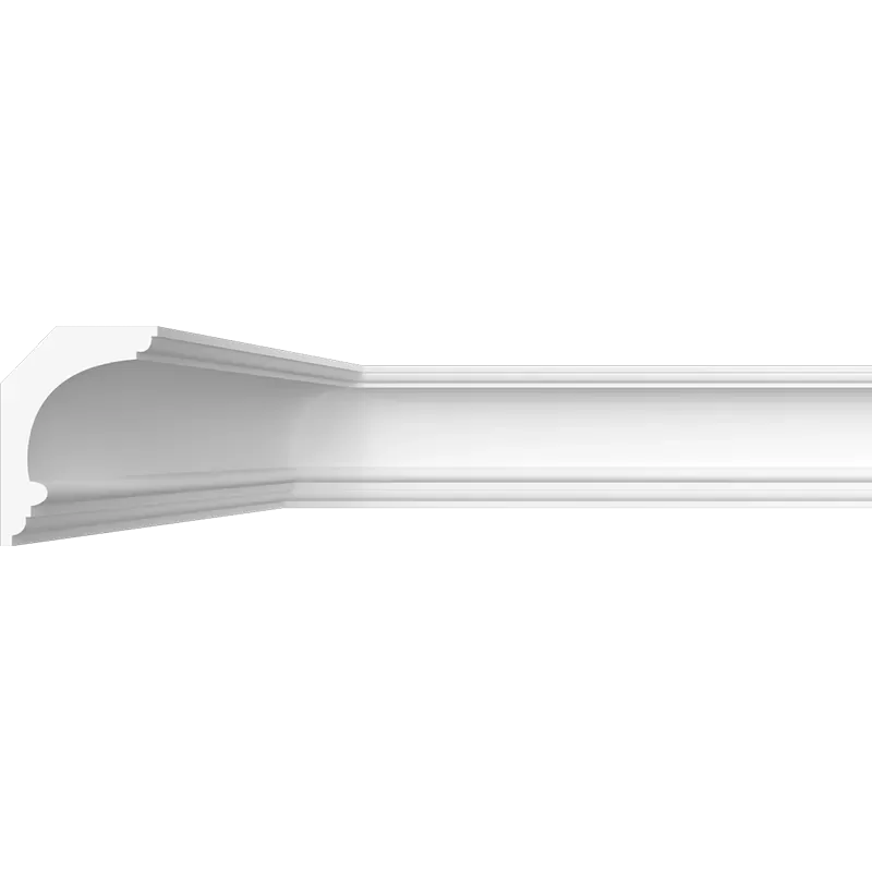 Профильные карнизы 115x82 мм, гладкий