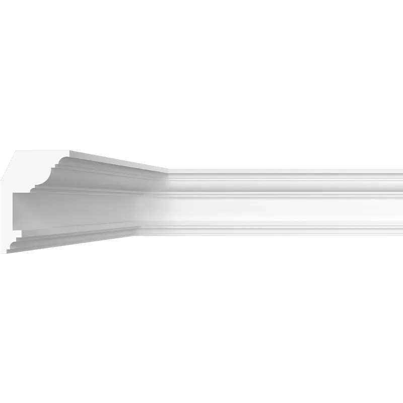 Профильные карнизы 120x80 мм, гладкий