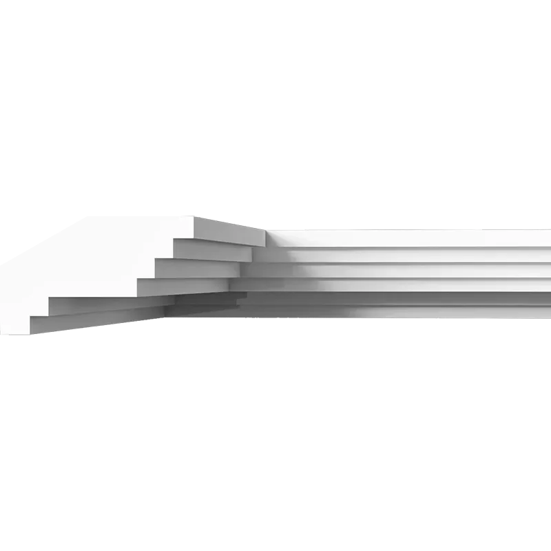 Профильные карнизы 60x100 мм, гладкий