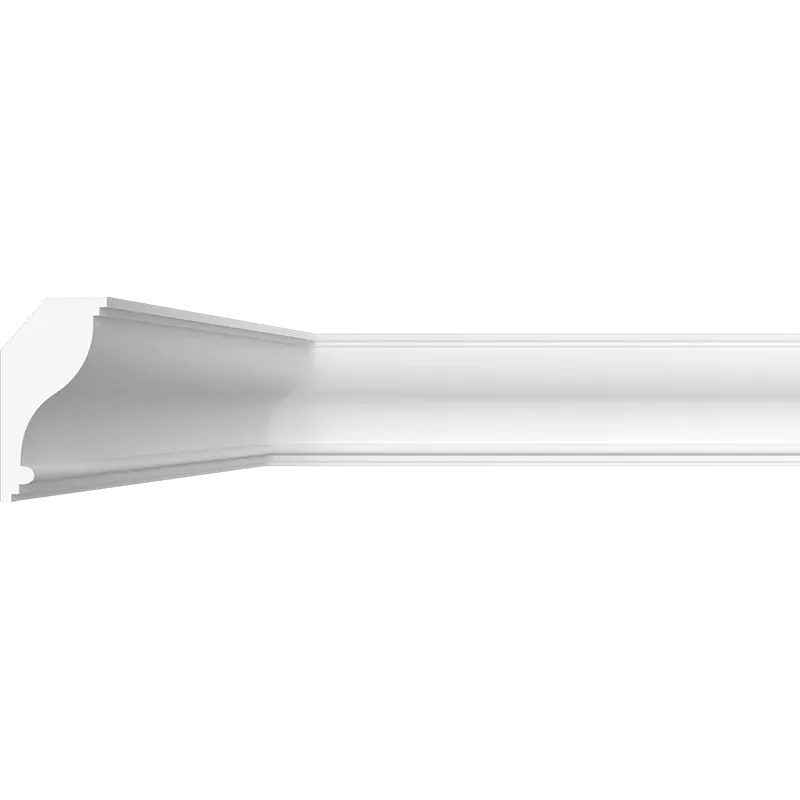 Профильные карнизы 135x70 мм, гладкий