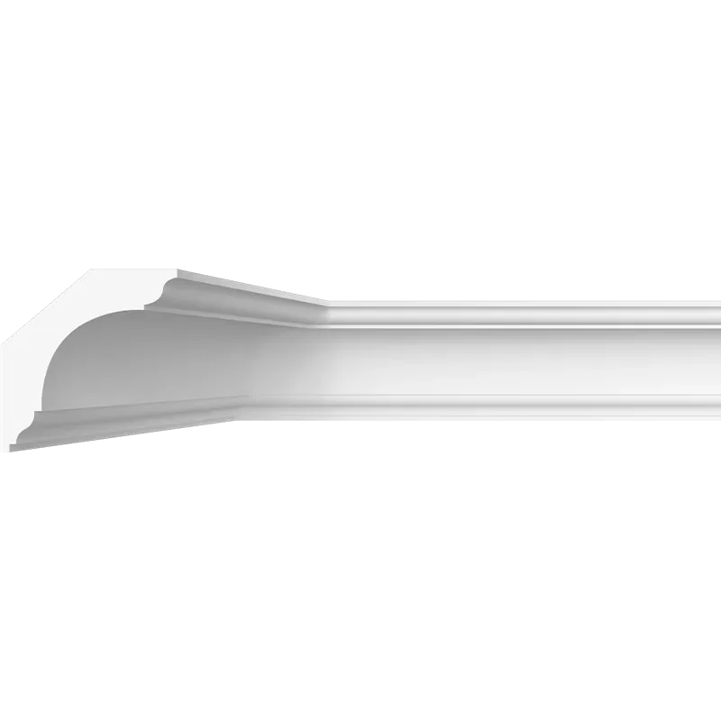 Профильные карнизы 135x130 мм, гладкий