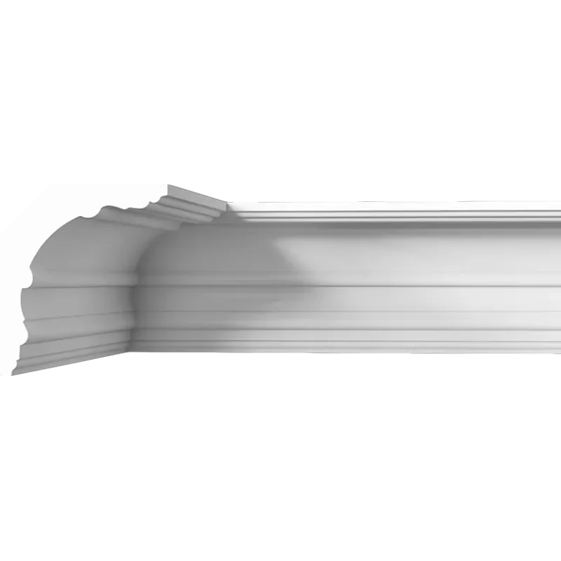 Профильные карнизы 118x118 мм, гладкий