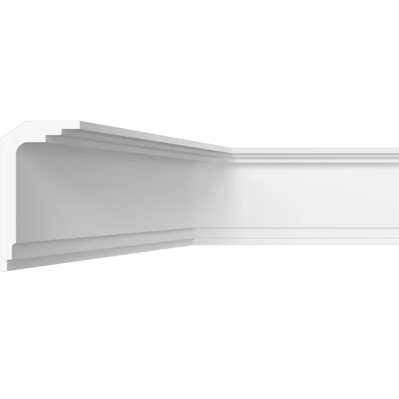 Профильные карнизы 180x95 мм, гладкий