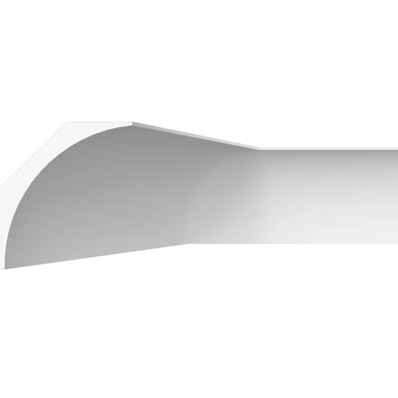 Профильные карнизы 185x165 мм, гладкий