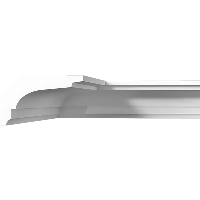Профильные карнизы 70x118 мм, гладкий