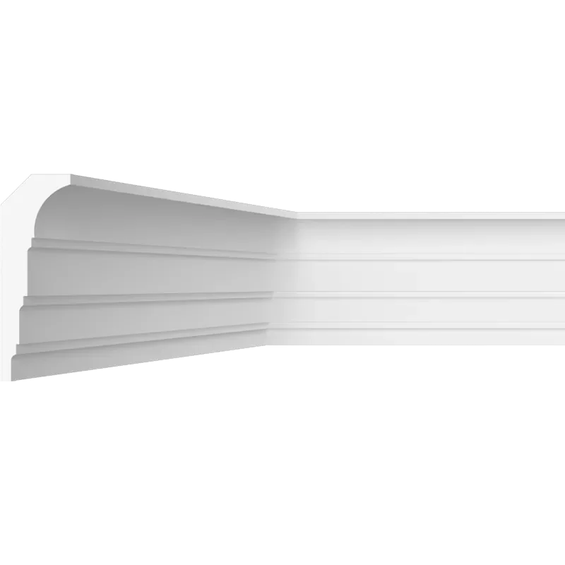 Профильные карнизы 202x68 мм, гладкий
