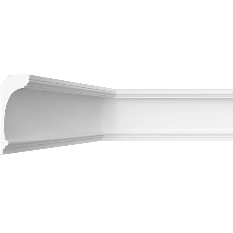 Профильные карнизы 205x75 мм, гладкий