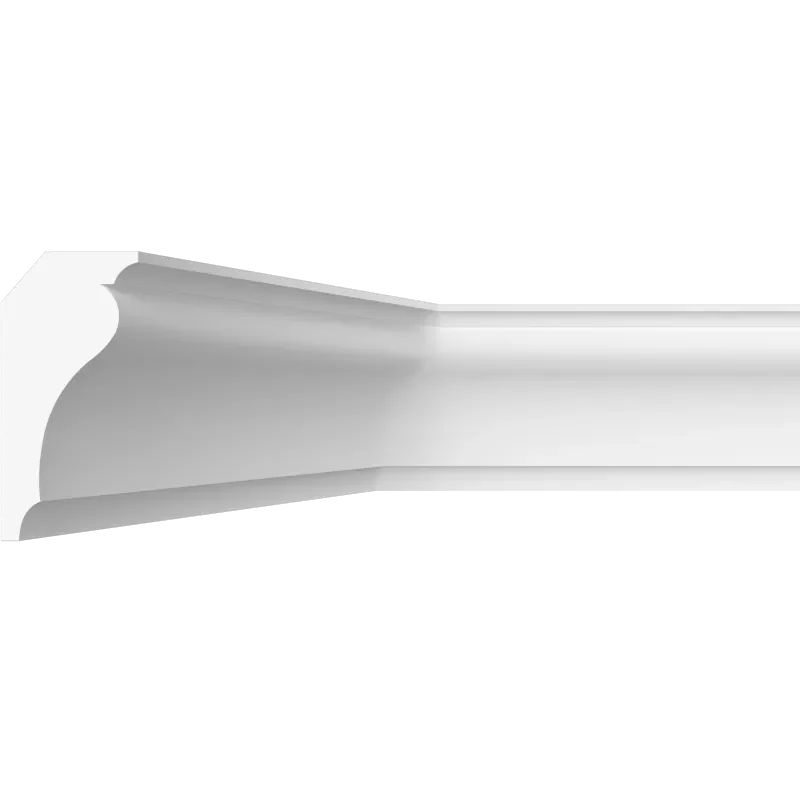 Профильные карнизы 228x108 мм, гладкий