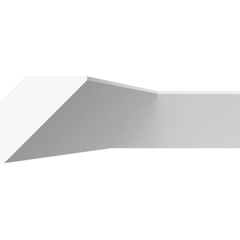 Профильные карнизы 230x230 мм, гладкий
