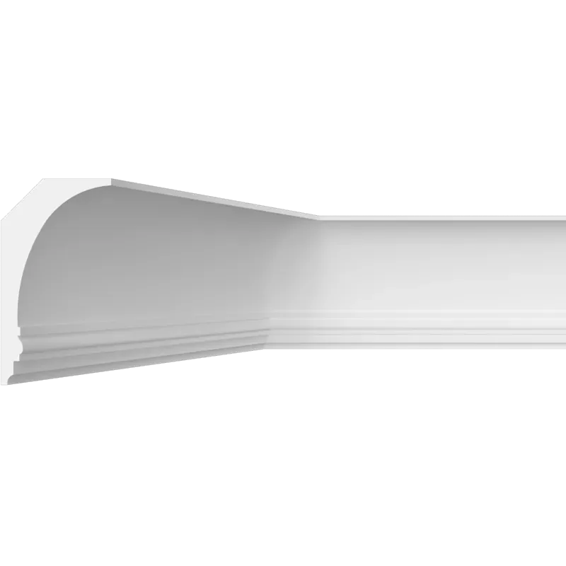 Профильные карнизы 243x130 мм, гладкий