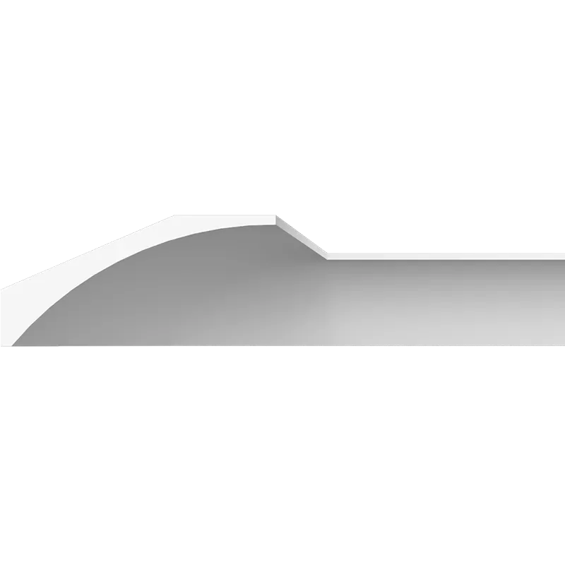 Профильные карнизы 278x584 мм, гладкий