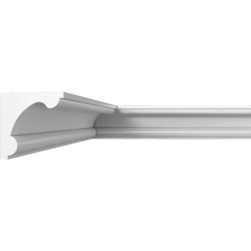 Профильные карнизы 65x68 мм, гладкий