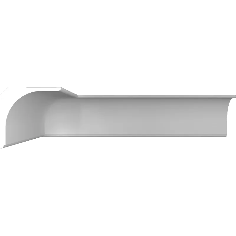 Профильные карнизы 174x170 мм, гладкий