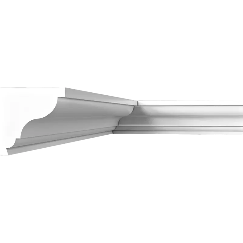 Профильные карнизы 55x55 мм, гладкий