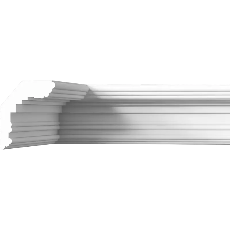 Профильные карнизы 116x95 мм, гладкий