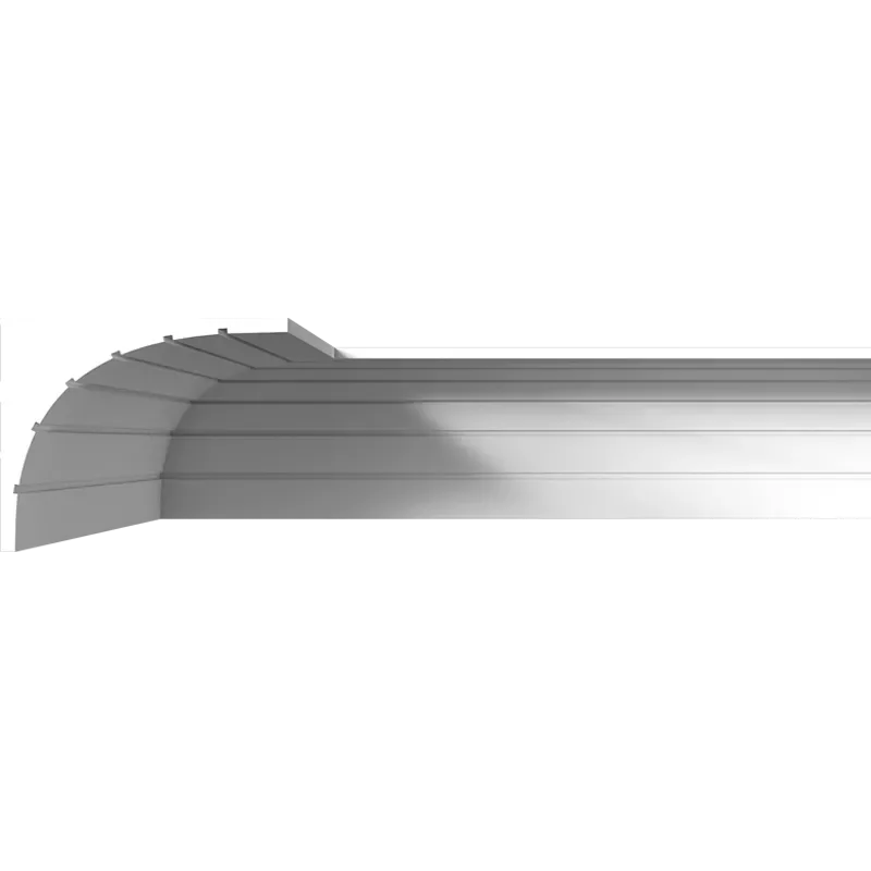 Профильные карнизы 90x115 мм, гладкий