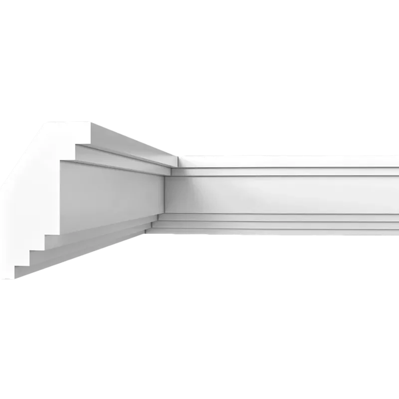 Профильные карнизы 100x61 мм, гладкий